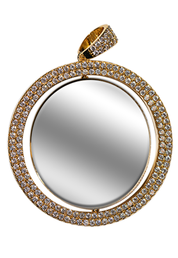 Double Sided Diamond Halo