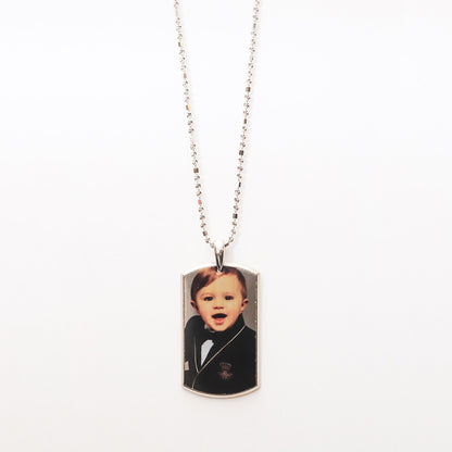 Silver Dawg Tag